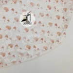 نیم تنه توری طرح دار (قلب و شکوفه) - Image 6
