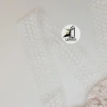نیم تنه توری طرح دار (قلب و شکوفه) - Image 8
