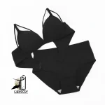 ست شورت و سوتین هارنس دار نخی کبریتی کد 14320 - تصویر 3