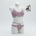 ست نیم تنه و شورت پلنگی Calvin Klein  برند: marilyn کد:14329 - تصویر 2