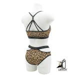 ست نیم تنه و شورت پلنگی Calvin Klein  برند: marilyn کد:14329 - تصویر 4